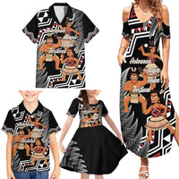 Aotearoa Kapa Haka Family Matching Summer Maxi Dress and Hawaiian Shirt 2025 Festival - Traditional Maori Dance LT14 - Polynesian Pride