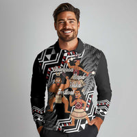 Aotearoa Kapa Haka Long Sleeve Polo Shirt 2025 Festival - Traditional Maori Dance LT14 - Polynesian Pride