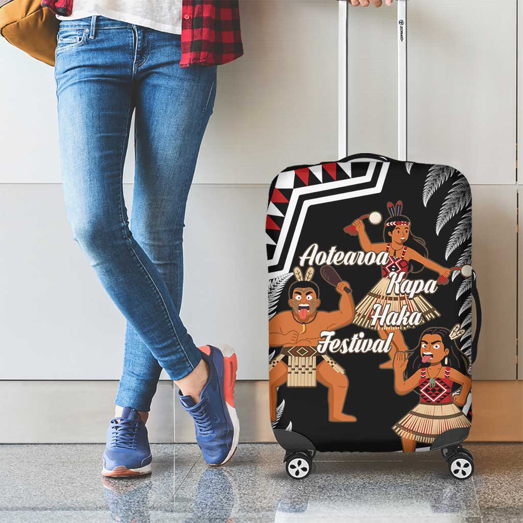 Aotearoa Kapa Haka Luggage Cover 2025 Festival - Traditional Maori Dance LT14 - Polynesian Pride