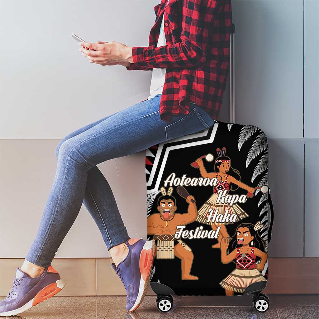 Aotearoa Kapa Haka Luggage Cover 2025 Festival - Traditional Maori Dance LT14 - Polynesian Pride
