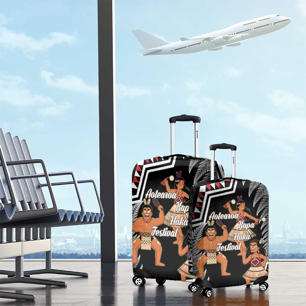 Aotearoa Kapa Haka Luggage Cover 2025 Festival - Traditional Maori Dance LT14 - Polynesian Pride