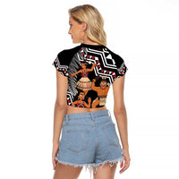 Aotearoa Kapa Haka Raglan Cropped T Shirt 2025 Festival - Traditional Maori Dance LT14 - Polynesian Pride