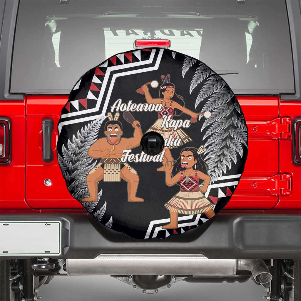 Aotearoa Kapa Haka Spare Tire Cover 2025 Festival - Traditional Maori Dance LT14 - Polynesian Pride