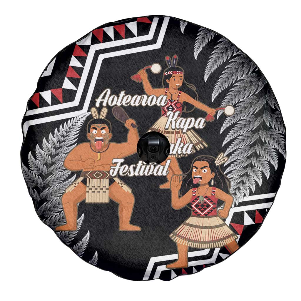 Aotearoa Kapa Haka Spare Tire Cover 2025 Festival - Traditional Maori Dance LT14 - Polynesian Pride