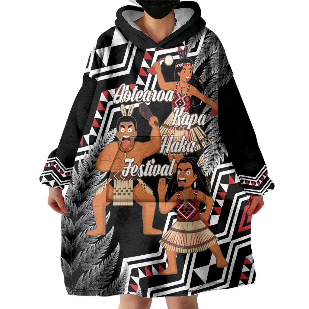 Aotearoa Kapa Haka Wearable Blanket Hoodie 2025 Festival - Traditional Maori Dance LT14 - Polynesian Pride