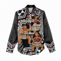 Aotearoa Kapa Haka Women Casual Shirt 2025 Festival - Traditional Maori Dance LT14 - Polynesian Pride