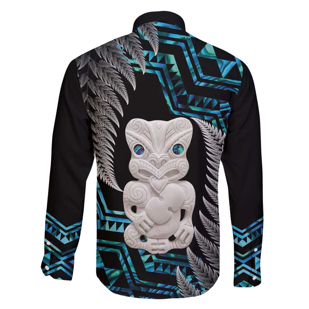 Aotearoa Taniko Paua Shell With Hei Tiki Family Matching Mermaid Dress and Hawaiian Shirt LT14 - Polynesian Pride