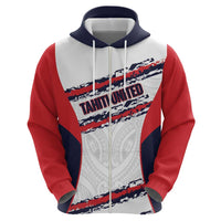 AS Venus Tahiti Football Custom Hoodie Go Champions Polynesian Pattern