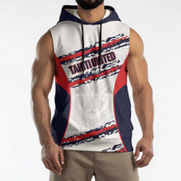 AS Venus Tahiti Football Custom Sleeveless Hoodie Go Champions Polynesian Pattern LT14 - Polynesian Pride