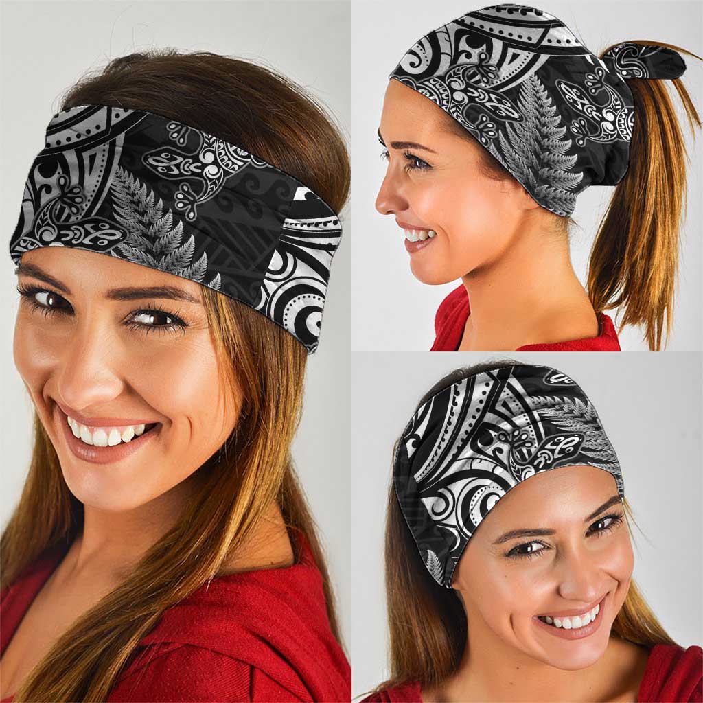 New Zealand Lizard Neck Gaiter Silver Fern Aotearoa Maori - Polynesian Pride