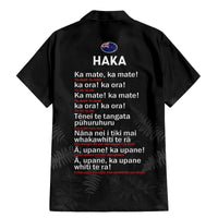 New Zealand Haka Rugby Family Matching Mermaid Dress and Hawaiian Shirt 2024 Pacific Go Black Silver Fern LT14 - Polynesian Pride