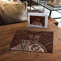 Personalised Polynesia Zodiac Capricorn Puzzle Galaxy Polynesian Pattern Chest Tattoo Style