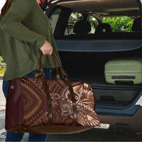 Personalised Polynesia Zodiac Capricorn Travel Bag Galaxy Polynesian Pattern Chest Tattoo Style