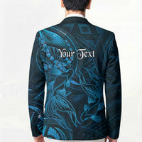 Personalised Polynesia Zodiac Pisces Blazer Galaxy Polynesian Pattern Chest Tattoo Style