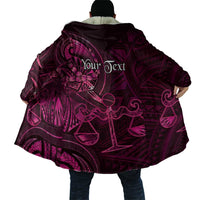Personalised Polynesia Zodiac Libra Cloak Galaxy Polynesian Pattern Chest Tattoo Style