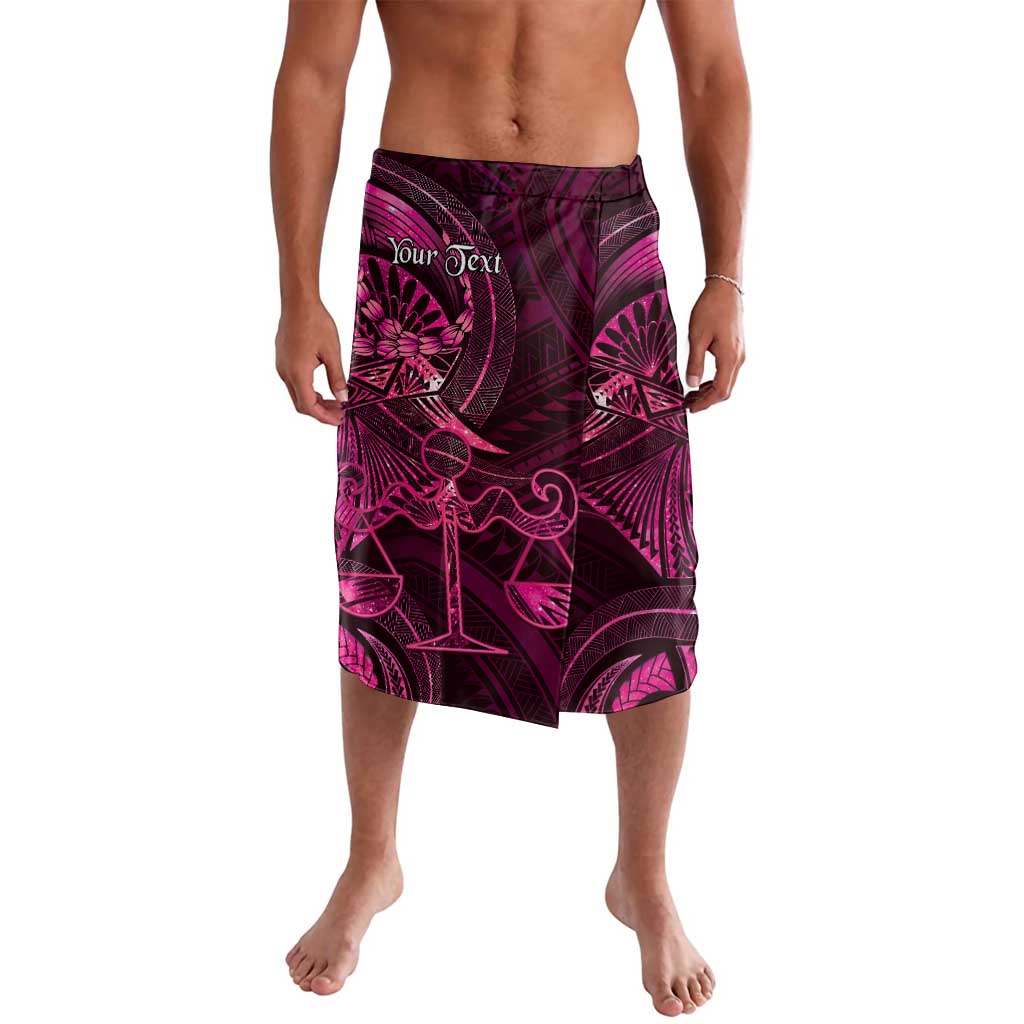 Personalised Polynesia Zodiac Libra Lavalava Galaxy Polynesian Pattern Chest Tattoo Style