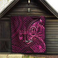 Personalised Polynesia Zodiac Libra Quilt Galaxy Polynesian Pattern Chest Tattoo Style