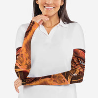 Personalised Polynesia Zodiac Leo Arm Sleeves Galaxy Polynesian Pattern Chest Tattoo Style