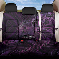 Personalised Polynesia Zodiac Virgo Back Car Seat Cover Galaxy Polynesian Pattern Chest Tattoo Style LT14 One Size Purple - Polynesian Pride
