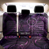Personalised Polynesia Zodiac Virgo Back Car Seat Cover Galaxy Polynesian Pattern Chest Tattoo Style LT14 - Polynesian Pride