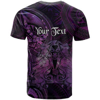 Personalised Polynesia Zodiac Virgo T Shirt Galaxy Polynesian Pattern Chest Tattoo Style