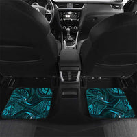 Personalised Polynesia Zodiac Sagittarius Car Mats Galaxy Polynesian Pattern Chest Tattoo Style