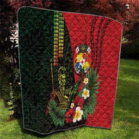 Hawaii And Tonga Quilt King Kamehameha Tribal Ngatu Pattern LT14 - Polynesian Pride