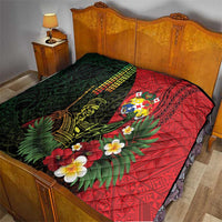 Hawaii And Tonga Quilt King Kamehameha Tribal Ngatu Pattern LT14 - Polynesian Pride