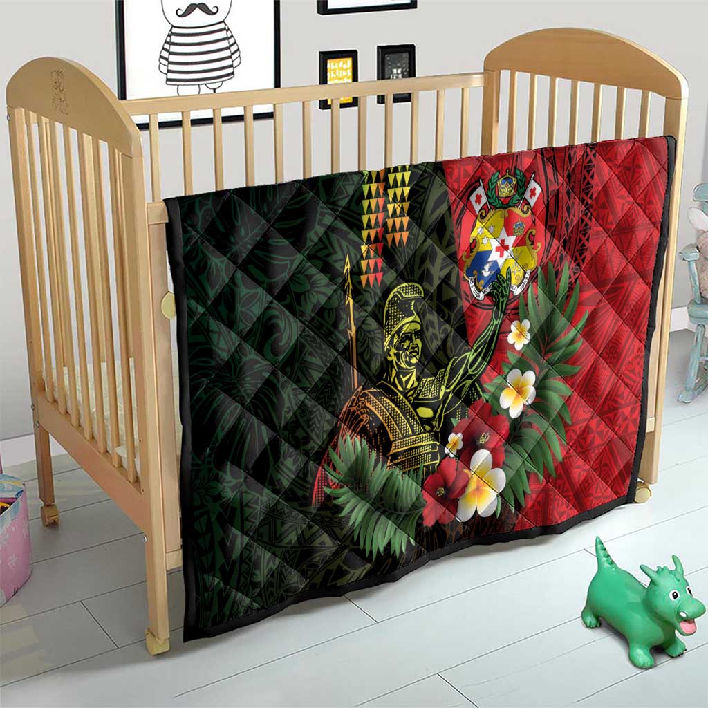 Hawaii And Tonga Quilt King Kamehameha Tribal Ngatu Pattern LT14 - Polynesian Pride