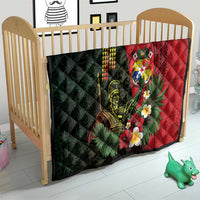 Hawaii And Tonga Quilt King Kamehameha Tribal Ngatu Pattern LT14 - Polynesian Pride