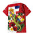 Hawaii And Tonga Hawaiian Shirt King Kalakaua Tribal Gecko Tongan Ngatu