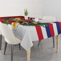 Hawaii And Tonga Tablecloth King Kalakaua Tribal Gecko Tongan Ngatu LT14 - Polynesian Pride