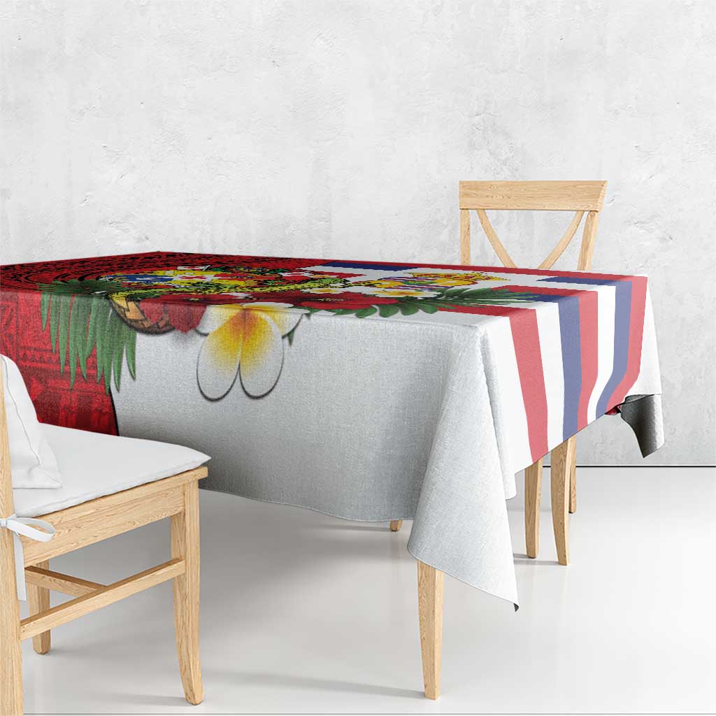 Hawaii And Tonga Tablecloth King Kalakaua Tribal Gecko Tongan Ngatu LT14 - Polynesian Pride