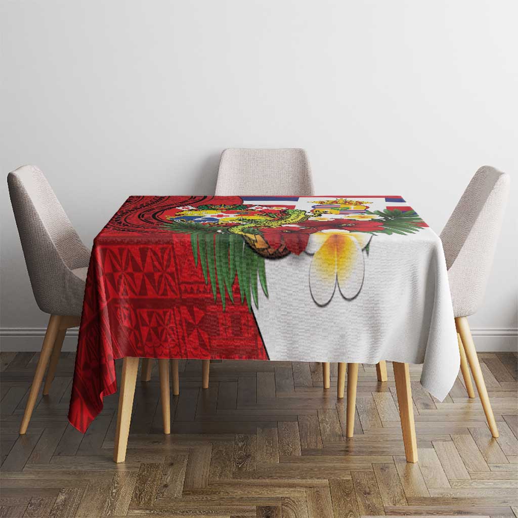 Hawaii And Tonga Tablecloth King Kalakaua Tribal Gecko Tongan Ngatu LT14 - Polynesian Pride