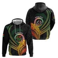 Personalised Vanuatu Independence Day Hoodie July 30 Pig Tusk Long God Yumi Stanap LT14 - Polynesian Pride