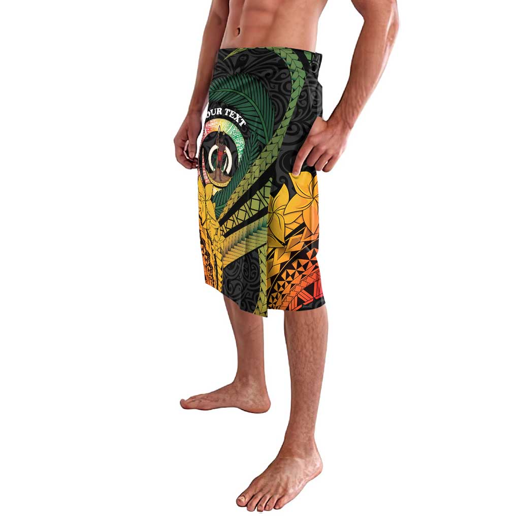 Personalised Vanuatu Independence Day Lavalava July 30 Pig Tusk Long God Yumi Stanap