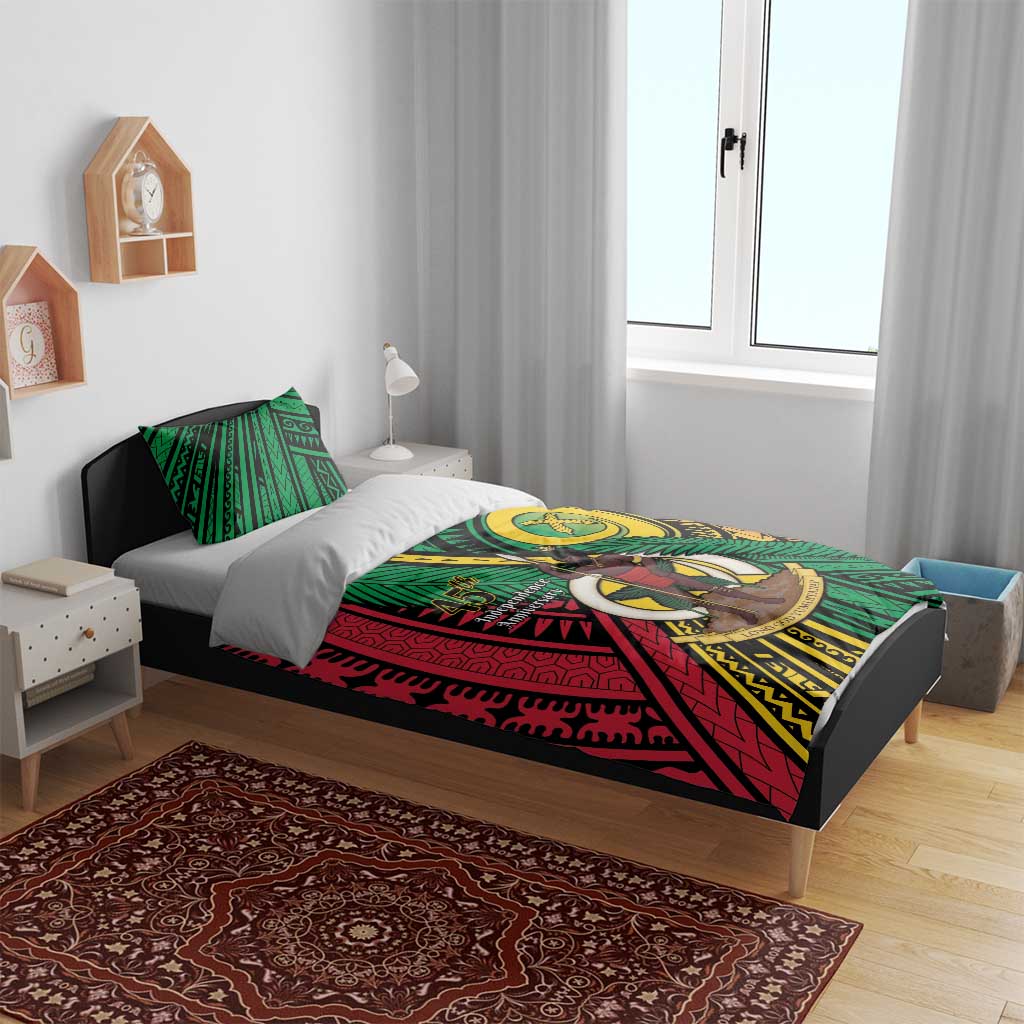Halo Vanuatu Bedding Set Happy 45th Independence Anniversary