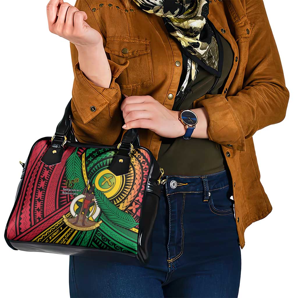 Halo Vanuatu Shoulder Handbag Happy 45th Independence Anniversary