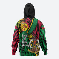Halo Vanuatu Zip Hoodie Happy 46th Independence Anniversary LT14 - Polynesian Pride