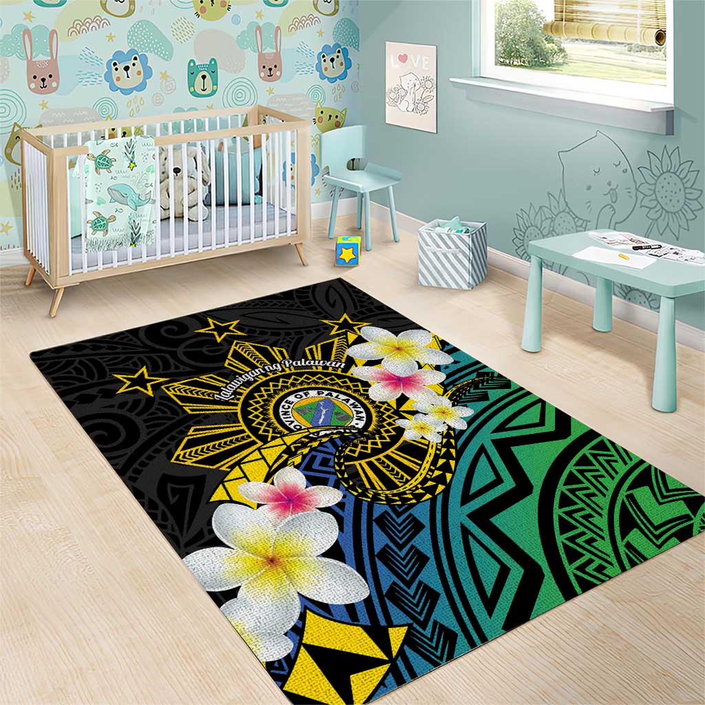 Lalawigan ng Palawan Area Rug Philippines Province Land of Promise LT14 - Polynesian Pride