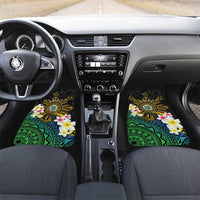 Lalawigan ng Palawan Car Mats Philippines Province Land of Promise LT14 Set 2pcs - Front Black - Polynesian Pride