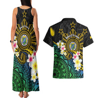 Lalawigan ng Palawan Couples Matching Tank Maxi Dress and Hawaiian Shirt Philippines Province Land of Promise LT14 - Polynesian Pride