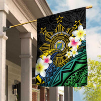Lalawigan ng Palawan Garden Flag Philippines Province Land of Promise LT14 House Flag Black - Polynesian Pride