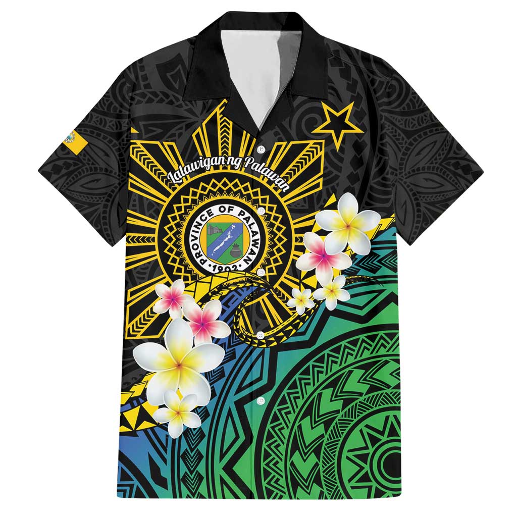Lalawigan ng Palawan Hawaiian Shirt Philippines Province Land of Promise LT14 Black - Polynesian Pride