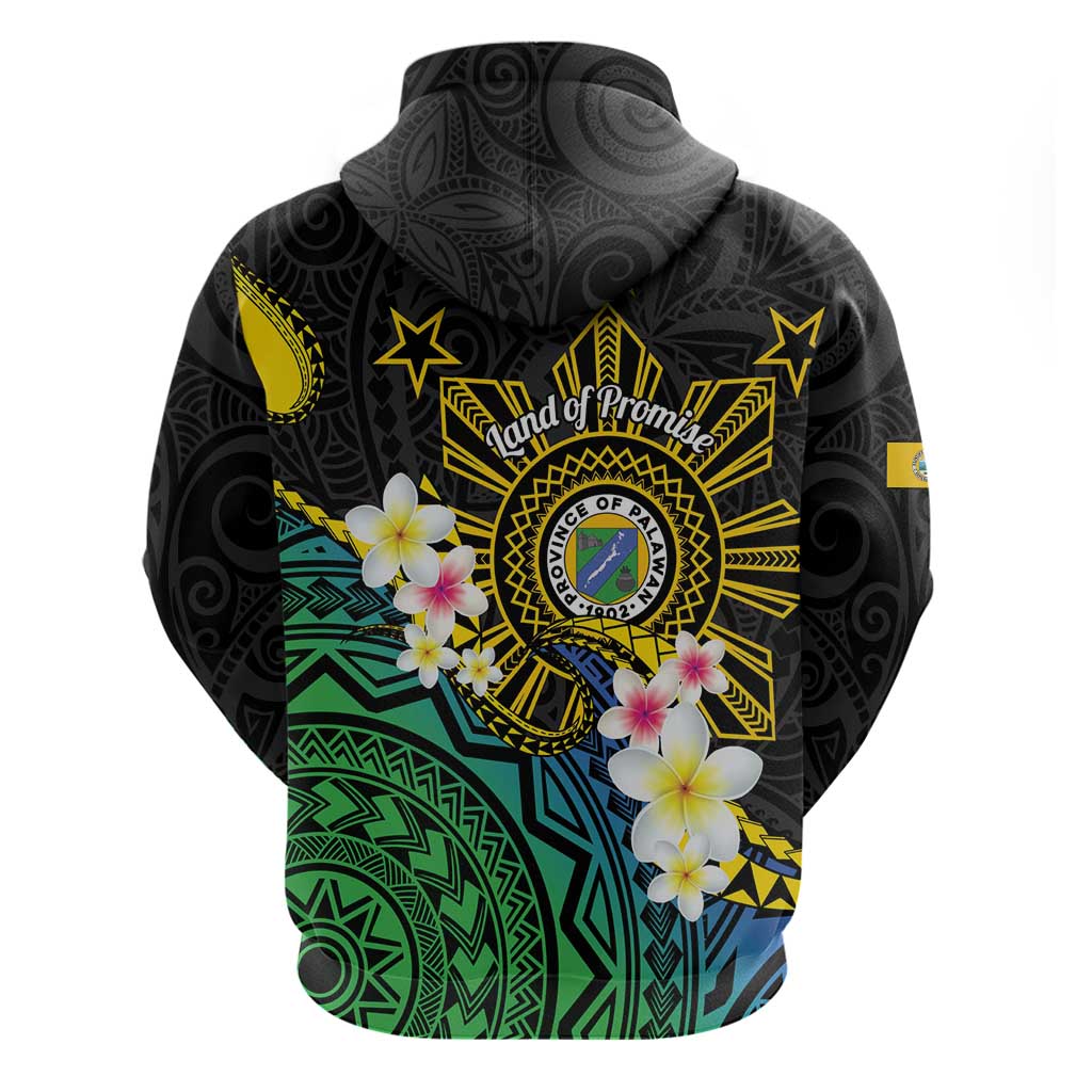 Lalawigan ng Palawan Hoodie Philippines Province Land of Promise LT14 - Polynesian Pride