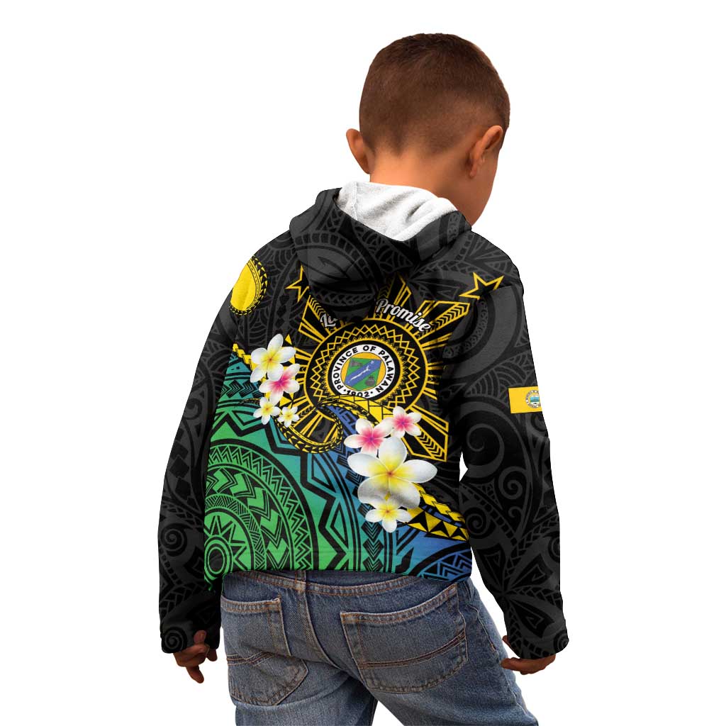 Lalawigan ng Palawan Kid Hoodie Philippines Province Land of Promise LT14 - Polynesian Pride