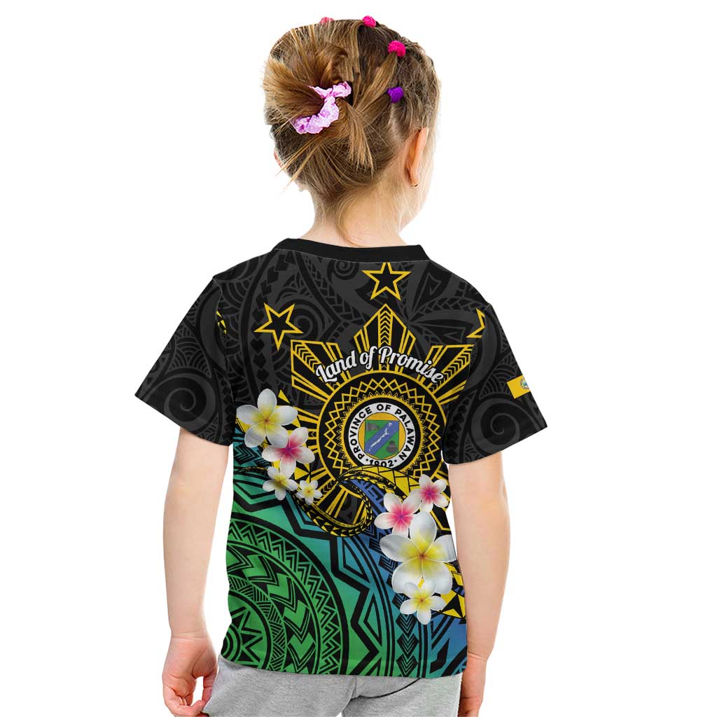 Lalawigan ng Palawan Kid T Shirt Philippines Province Land of Promise LT14 - Polynesian Pride