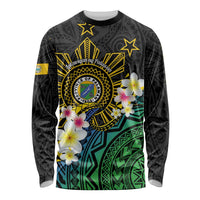 Lalawigan ng Palawan Long Sleeve Shirt Philippines Province Land of Promise LT14 Unisex Black - Polynesian Pride