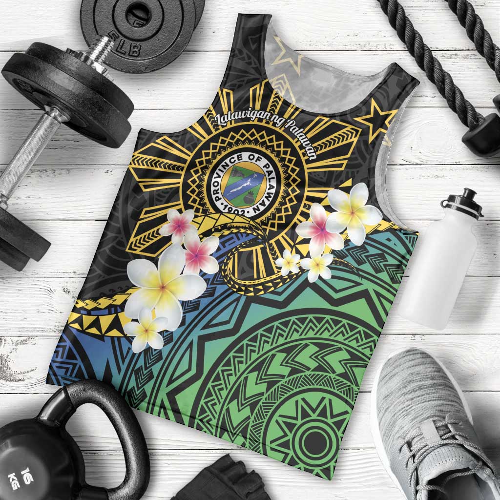 Lalawigan ng Palawan Men Tank Top Philippines Province Land of Promise LT14 - Polynesian Pride