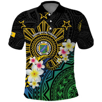 Lalawigan ng Palawan Polo Shirt Philippines Province Land of Promise LT14 Black - Polynesian Pride